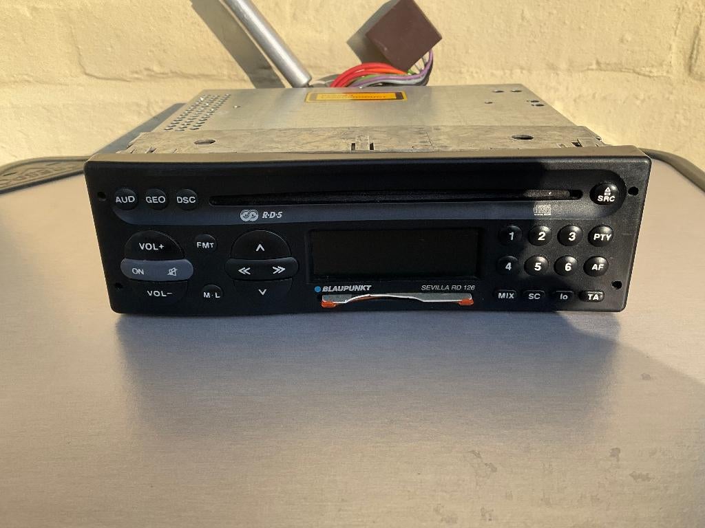 Autoradio/CD speler Blaupunkt Sevilla (1998), Ophalen, Gebruikt