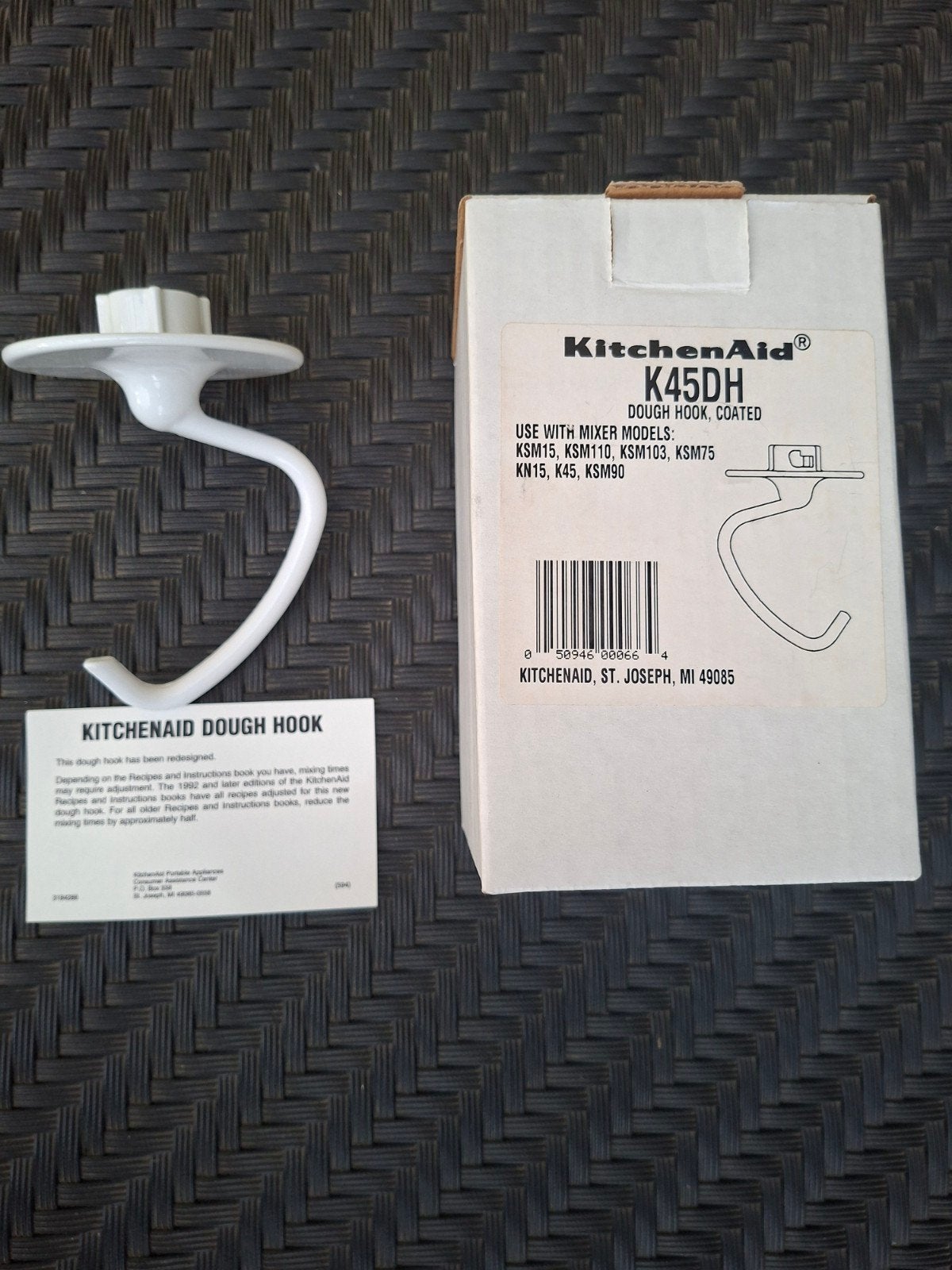 Kitchenaid deeghaak, 4 litres ou plus, Enlèvement ou Envoi, Neuf, Résiste au lave-vaisselle