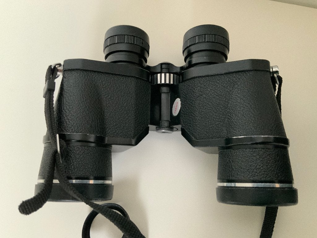 Bell & Howell verrekijker met draagtas vintage, Ophalen, Gebruikt