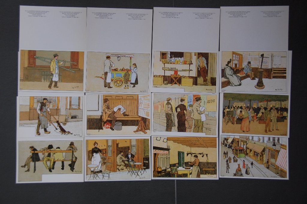 RETRO en couleurs : 12 par Amédée LYNEN, Envoi, Autres types