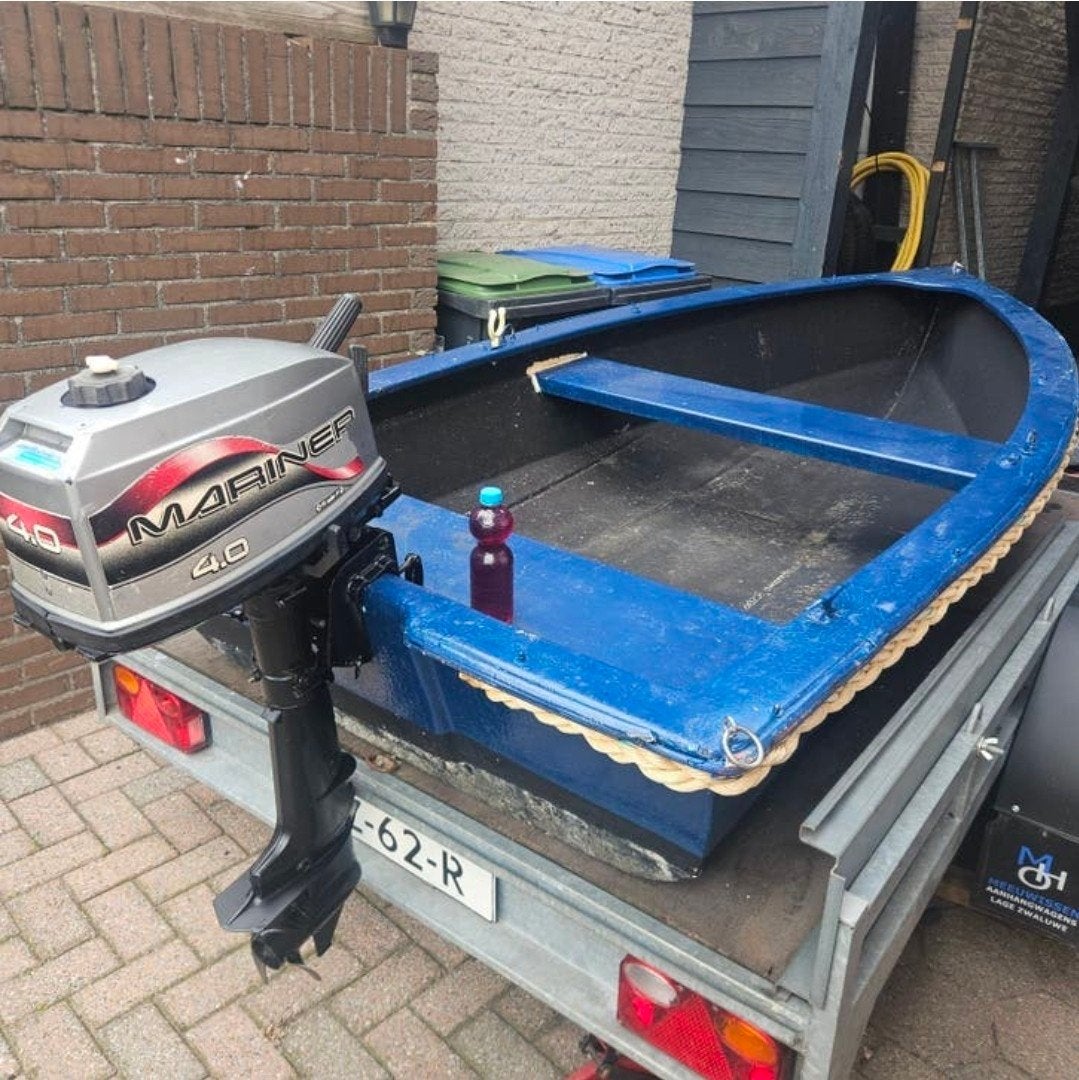 Tekoop / teruil Leuk  Bootje + 4pk mariner motor, Ophalen