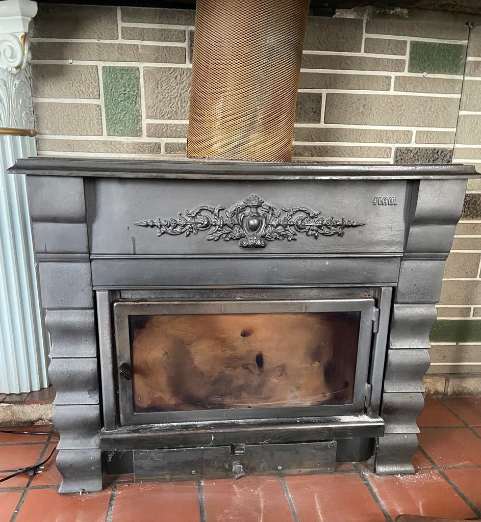Houtkachel Flam, Ophalen, Gebruikt, Houtkachel, Vrijstaand