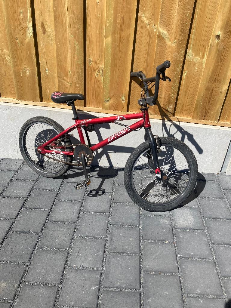 BMX fiets B Twin, Vélos & Vélomoteurs, Vélos | BMX & Freestyle, Utilisé, Guidon à 360°, Repose-pieds, Enlèvement ou Envoi