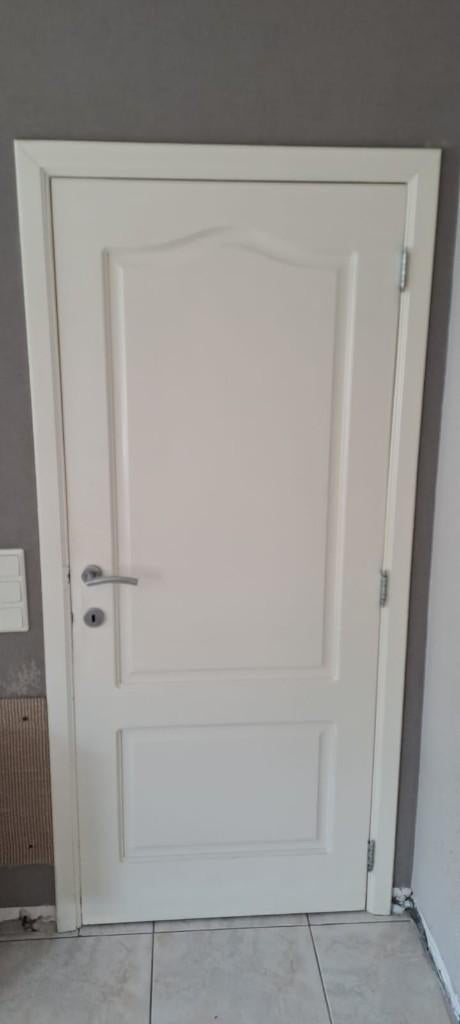 massief houten binnendeuren, Ophalen, Gebruikt, 80 tot 100 cm, Binnendeur