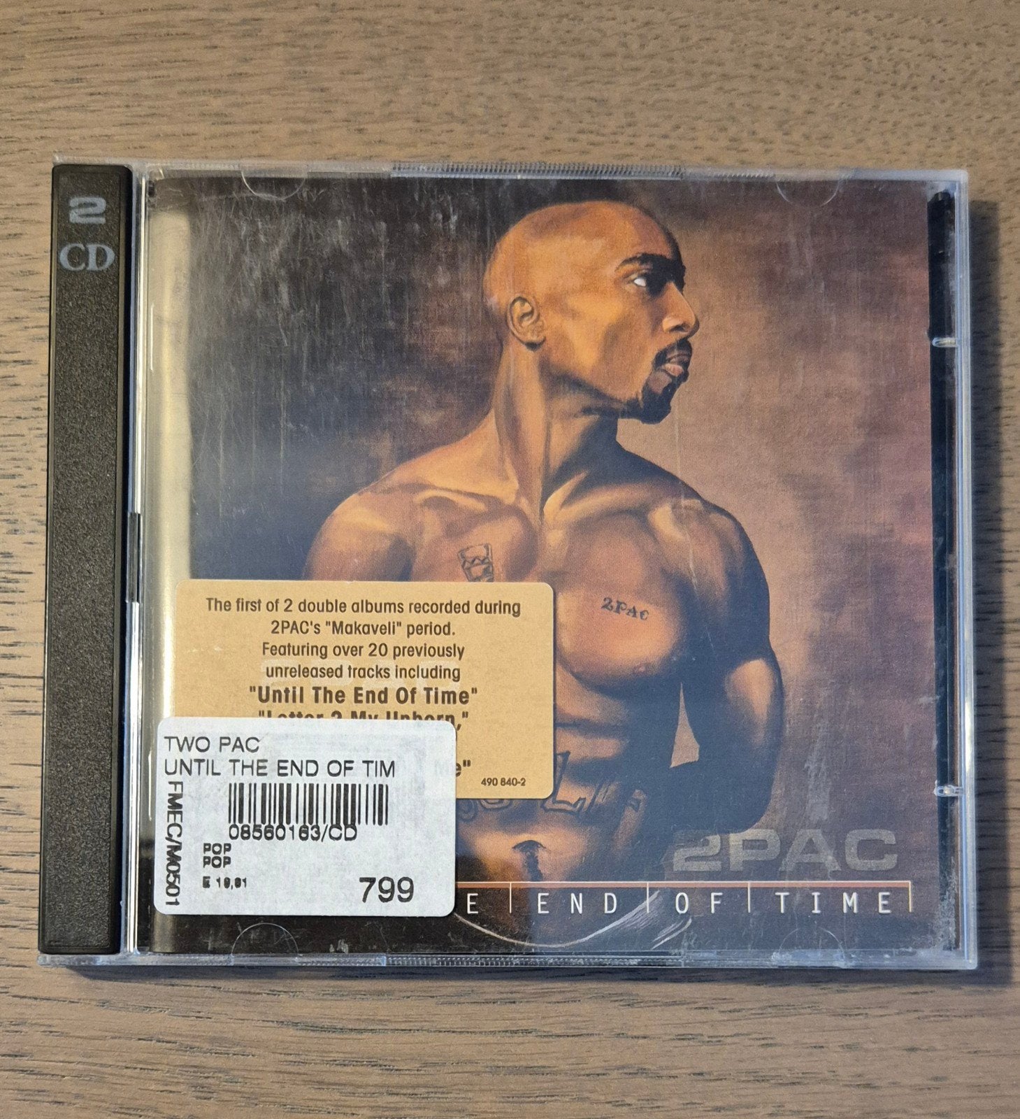 2Pac Until the end of time 2 Pac, Enlèvement ou Envoi