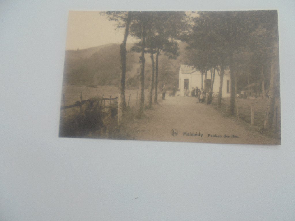 malmédy- pouhon des LLes, Collections, Cartes postales | Belgique, Envoi, 1920 à 1940, Non affranchie, Liège