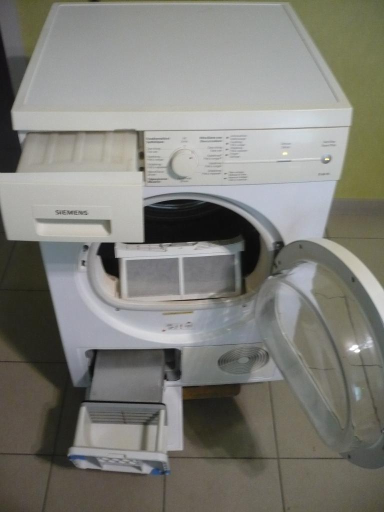 Siemens Condens droogkast, Elektronische apparatuur, 6 tot 8 kg, Ophalen, Condens, Anti-kreukfase