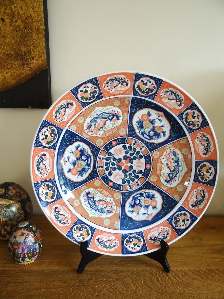 Grand plat Taous (paon). Diamètre 41 cm. Pèse 1,9 kg, Enlèvement ou Envoi