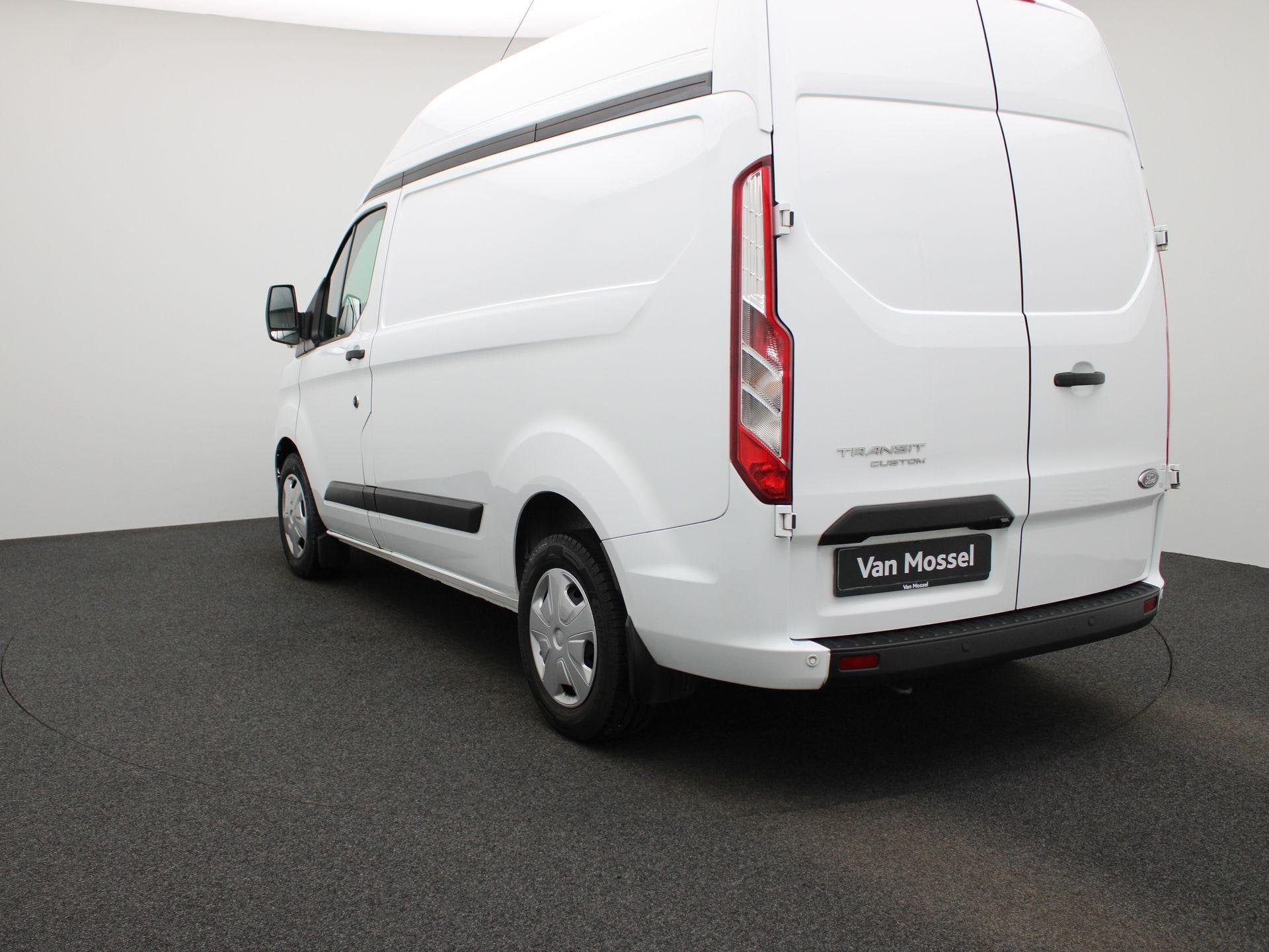 Ford Transit Custom 300 2.0 TDCI L1H2 Trend, Auto's, Stof, Euro 6, Wit, Diesel