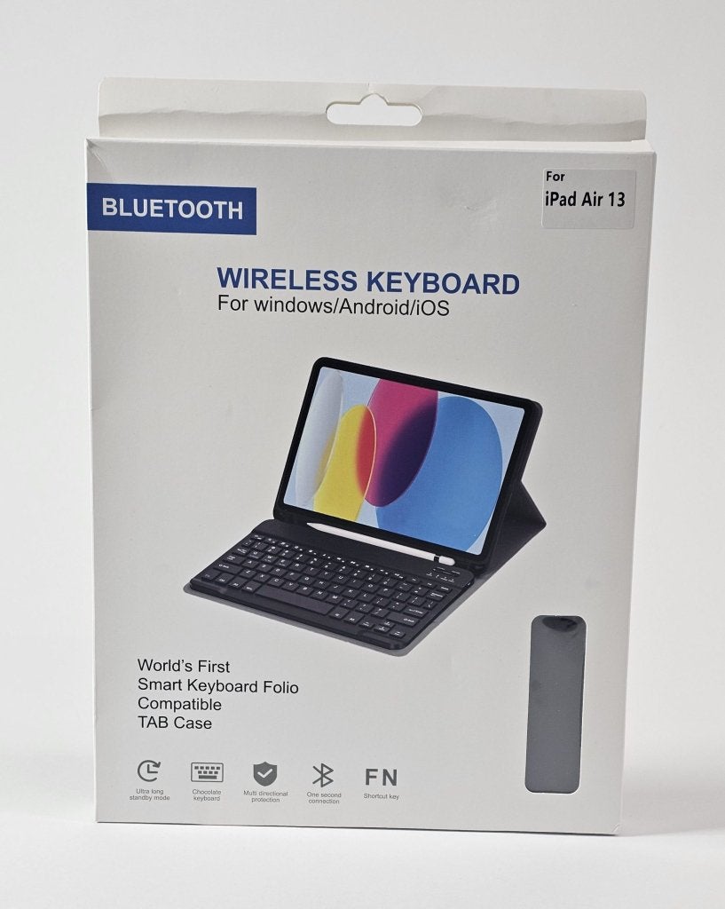 KeyboardCase - iPad Pro 12.9 & Air 13" (2024) | Retourdeal, Computers en Software, Tablet-hoezen, Niet ingevuld, Niet ingevuld