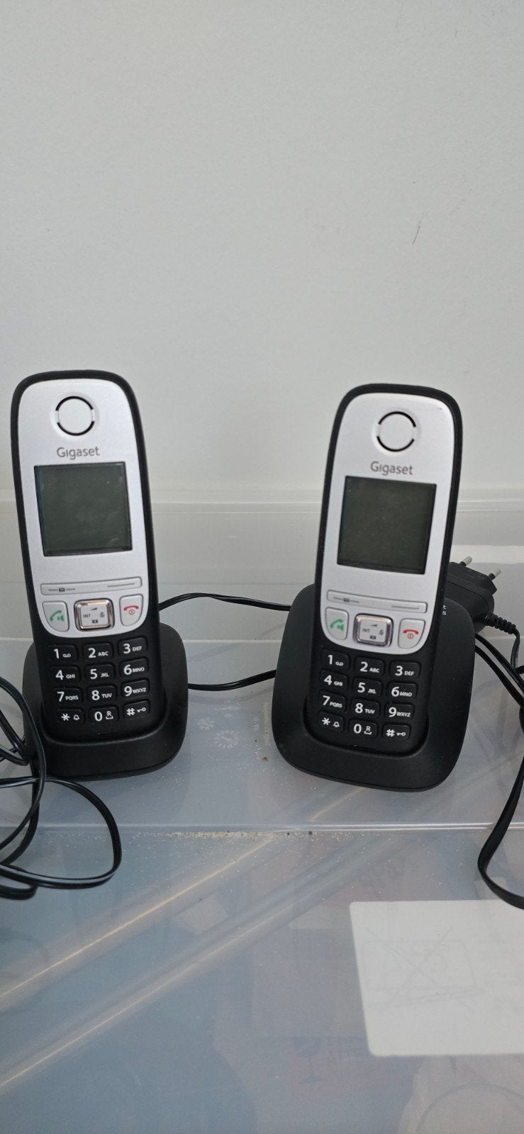 gigaset 2 vaste telefoons, Telecommunicatie, Vaste telefoons | Handsets en Draadloos, Ophalen, Zo goed als nieuw, 2 handsets
