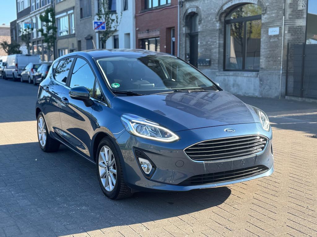 Ford Fiësta | Automaat | Benzine, Auto's, Gebruikt, Euro 6, Blauw, Bedrijf