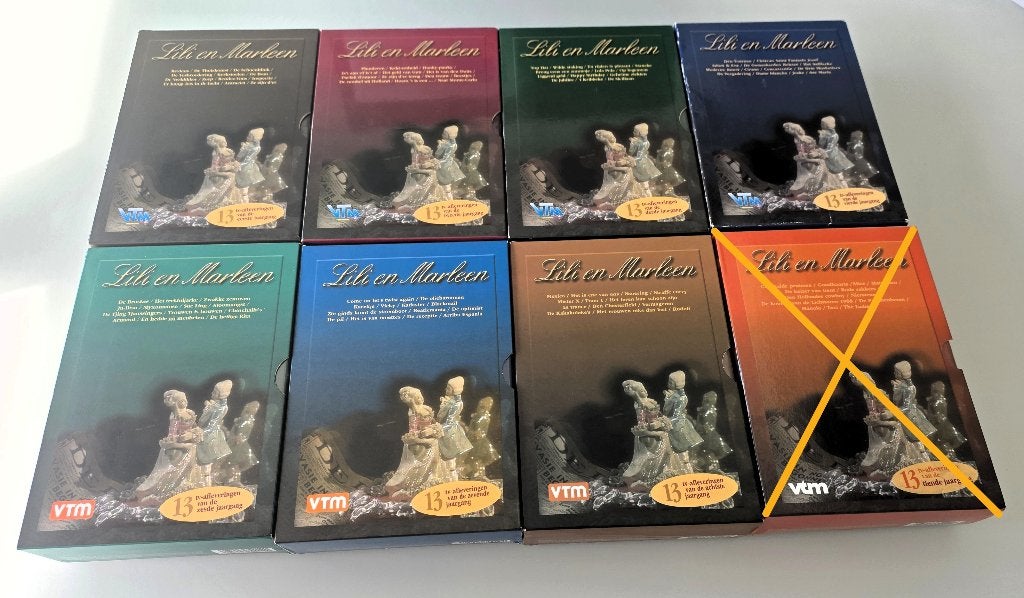 7 DVD boxen Lili en Marleen jaargang 1,2,3,4,6,7,8, Cd's en Dvd's, Ophalen of Verzenden