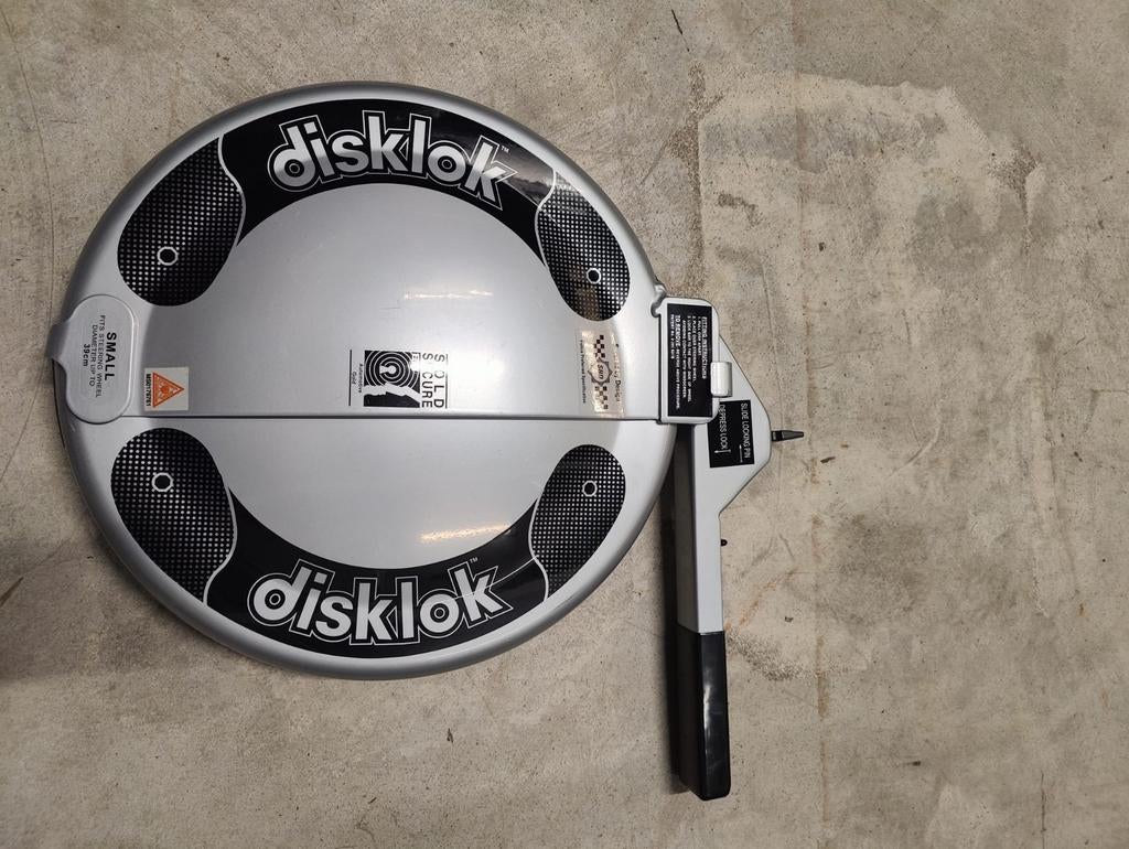 Disklok stuurslot small, Ophalen, Zo goed als nieuw