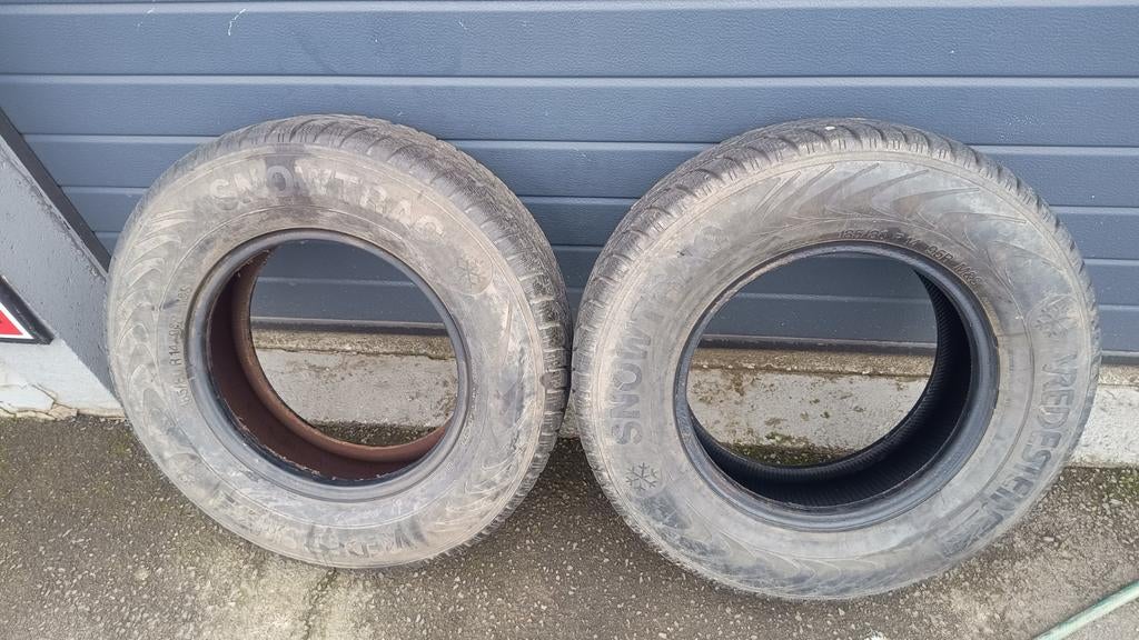 2 M+S 14" winterbanden, Auto-onderdelen, Banden en Velgen, Ophalen of Verzenden, Winterbanden, Band(en)