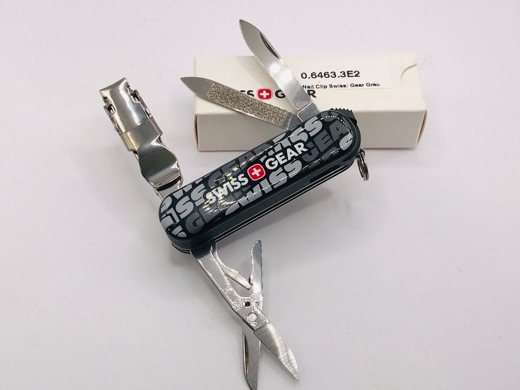 Victorinox Swiss Gear Edition Black Nail Clip 0.6463.3E2 New, Ophalen of Verzenden, Nieuw
