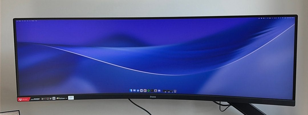 iiyama G-Master GCB4580DQSN-B1, Computers en Software, Monitoren, Minder dan 1 ms, Zo goed als nieuw, HDMI, Ophalen