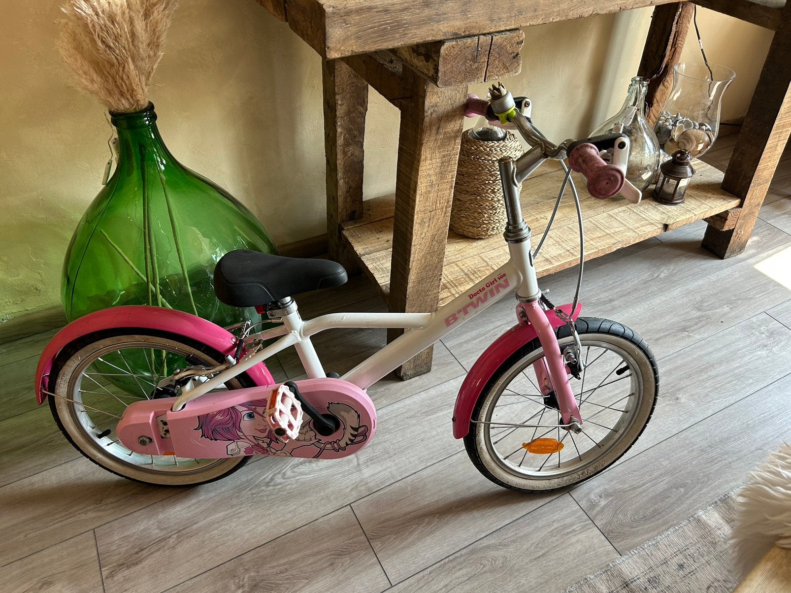 Velo fille 16 pouces b-twin, Enlèvement, Comme neuf, 16 à 20 pouces