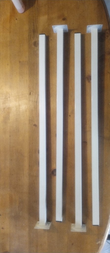 Pied de table, Maison & Meubles, Pièces pour table, Enlèvement ou Envoi, Pied de table, 50 à 100 cm, Carré