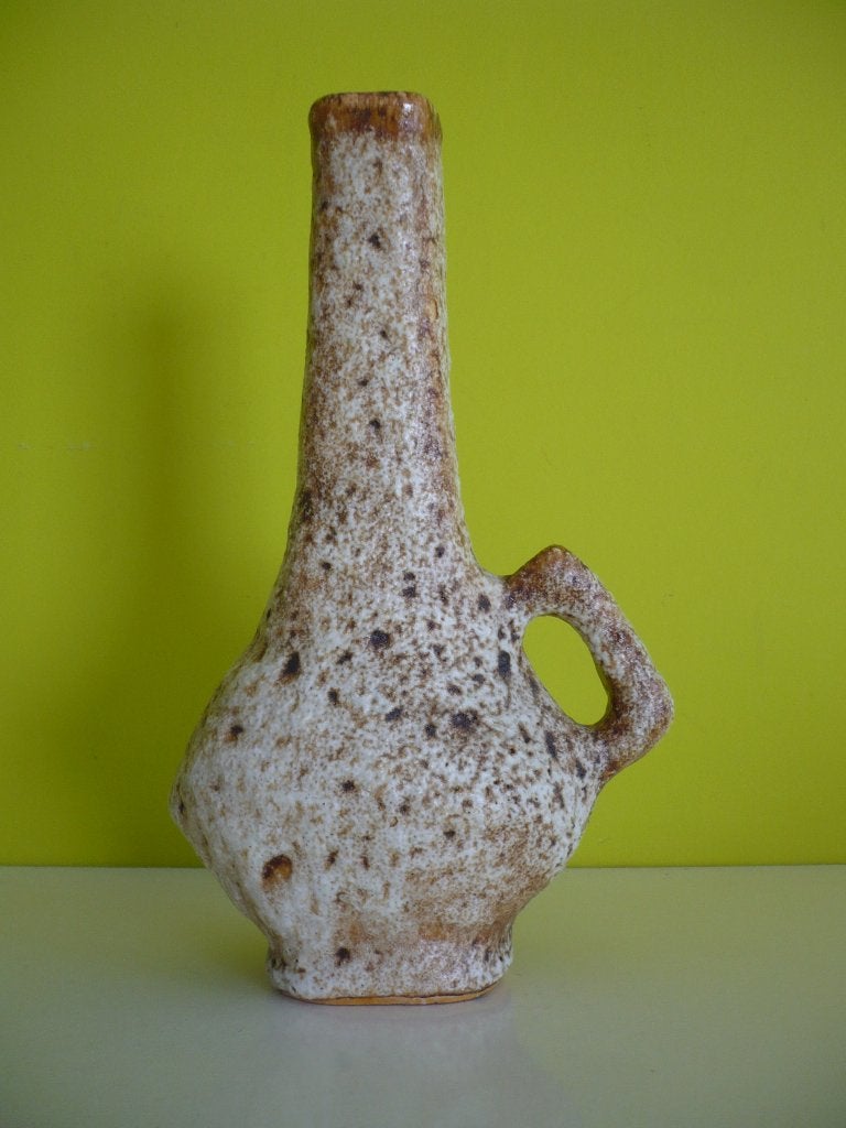 Knappe vintage seventies fat lava vaas, Antiek en Kunst, Ophalen of Verzenden