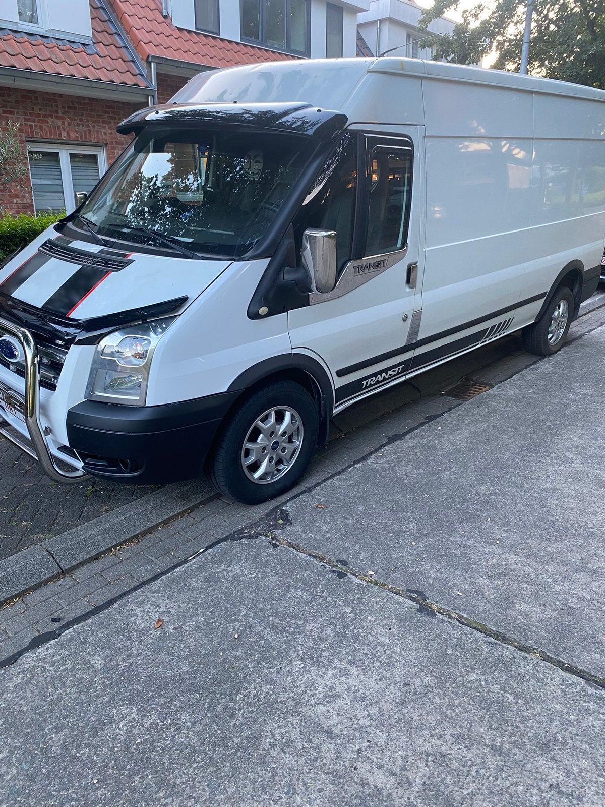 Ford transit euro 5, Auto's, Wit, Grijs, Particulier, Te koop