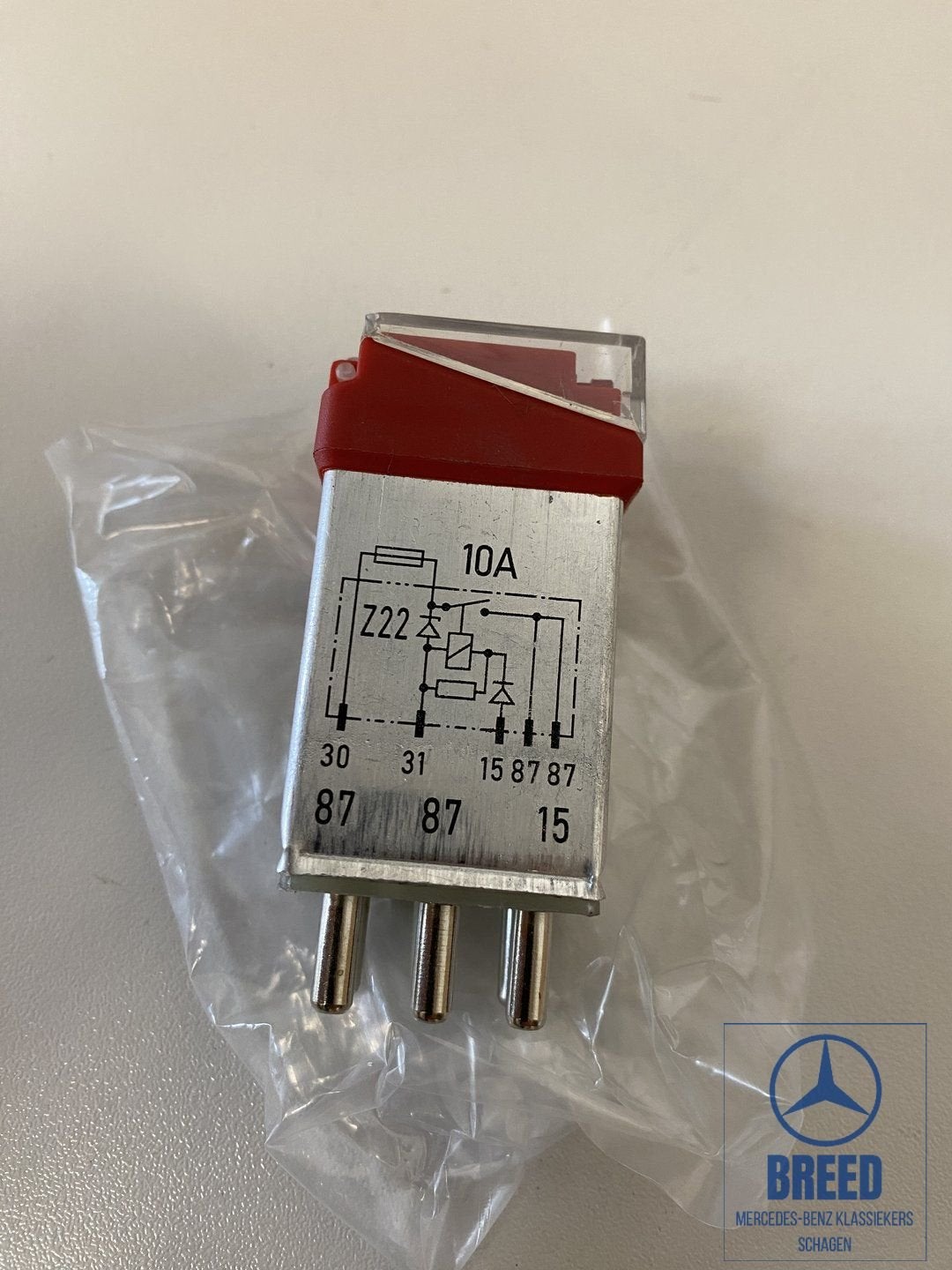 Overspanningsrelais voor Mercedes-Benz R107 W123 W124 W126 W, Autos : Pièces & Accessoires, Neuf, -, -, Enlèvement ou Envoi