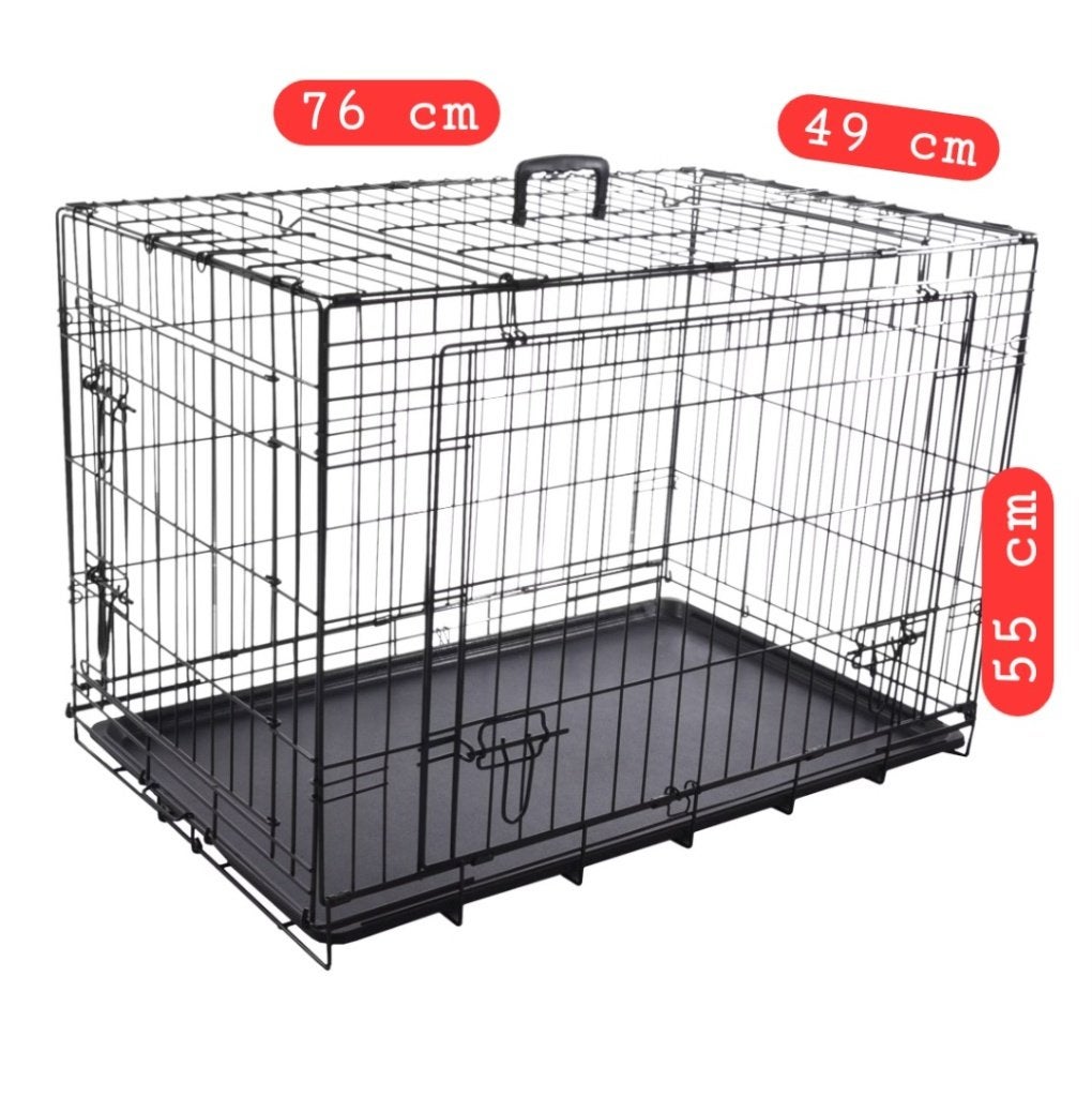 Cage de transport animaux Tom&co métal, Animaux & Accessoires, Enlèvement, Comme neuf