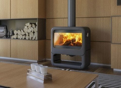 SALE poêle à bois en fonte de Lacunza modèle Stelar 93, Neuf, Enlèvement ou Envoi, Bois, Autoportant
