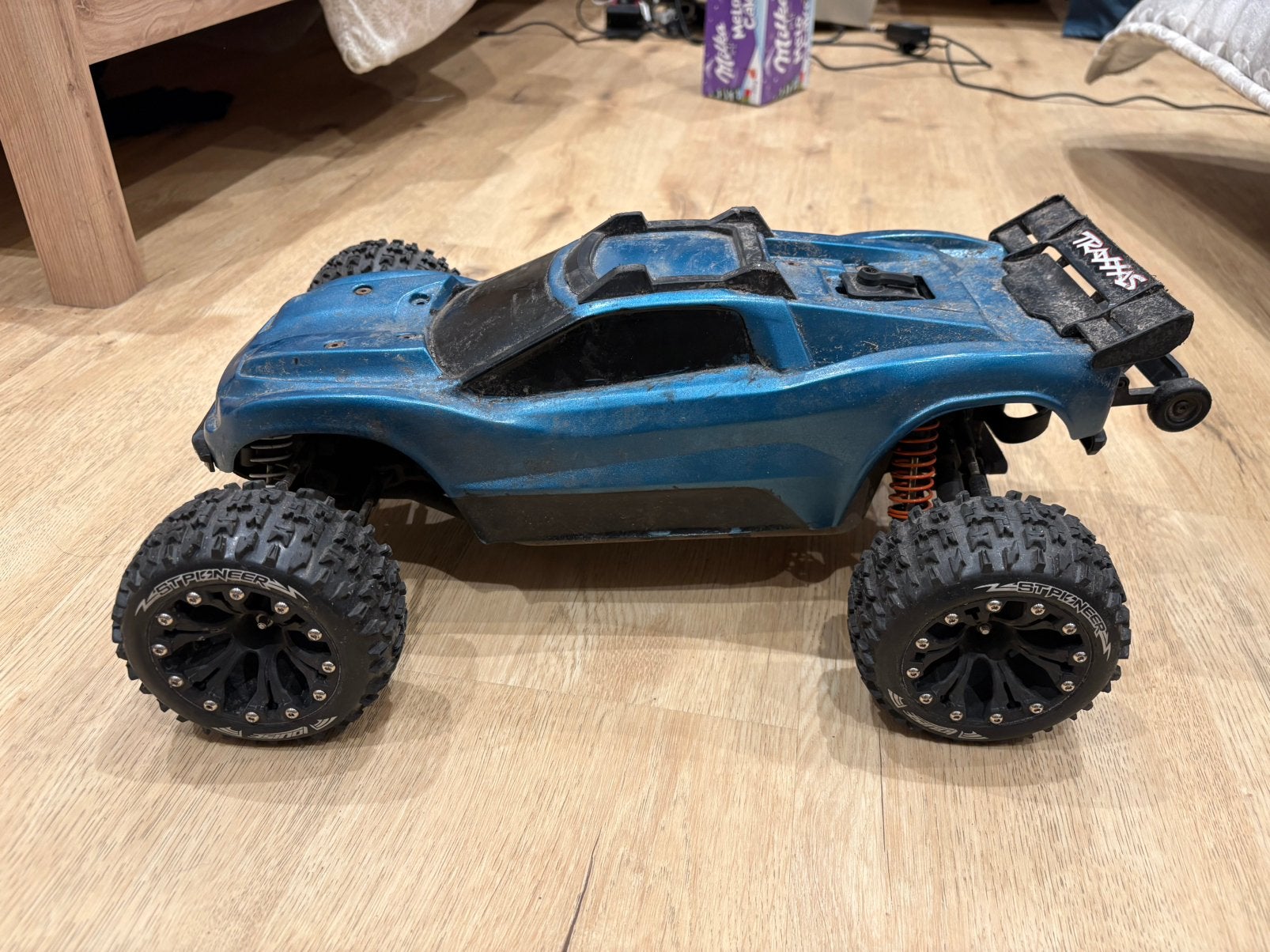 Mooien traxes rusler rc auto, Autres échelles, Voiture off road, Comme neuf, Enlèvement