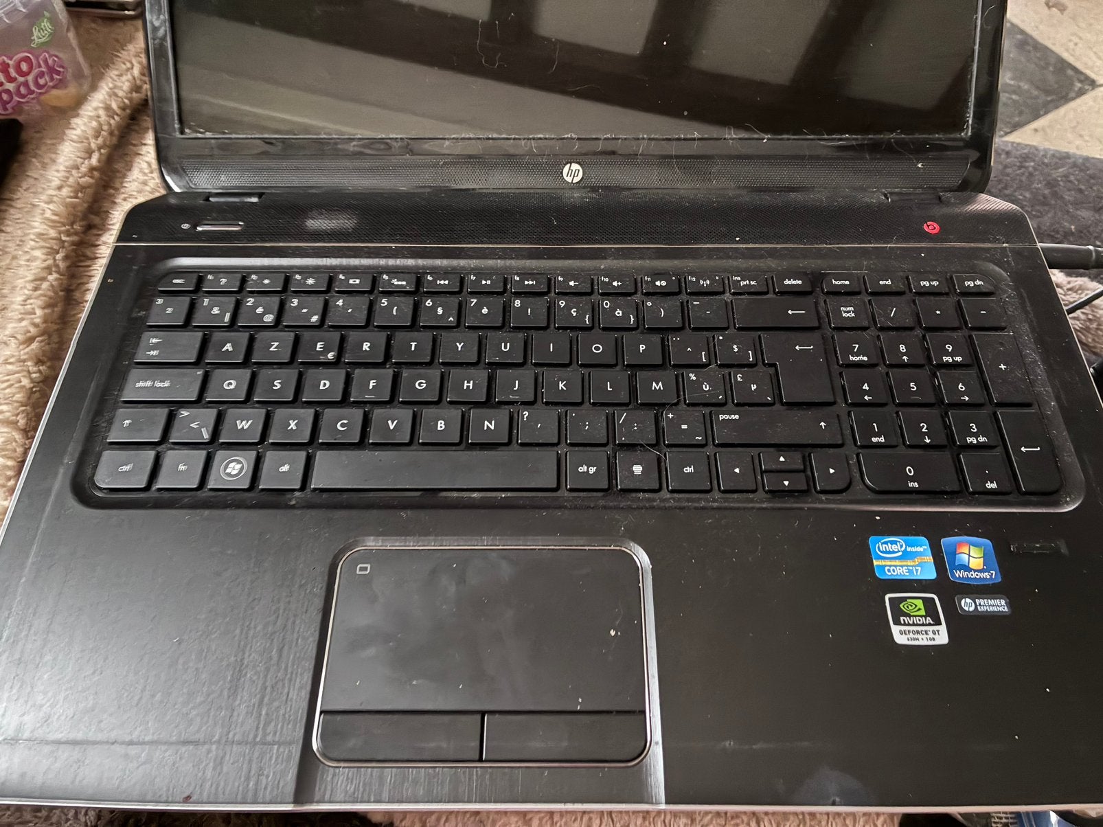HP laptop 17,5 inch met beats speakers, Computers en Software, Windows Laptops, Ophalen, Zo goed als nieuw