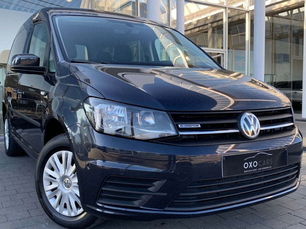 Volkswagen Caddy 1.4 TGI ESSENCE + CNG / GPS / AIRCO / CRUIS, Autos, 1395 cm³, Autres modèles, Euro 6, Entreprise
