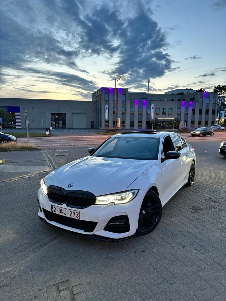 Bmw 330d g20, Auto's, BMW, Automaat, Adaptieve lichten, Wit, 5 deurs