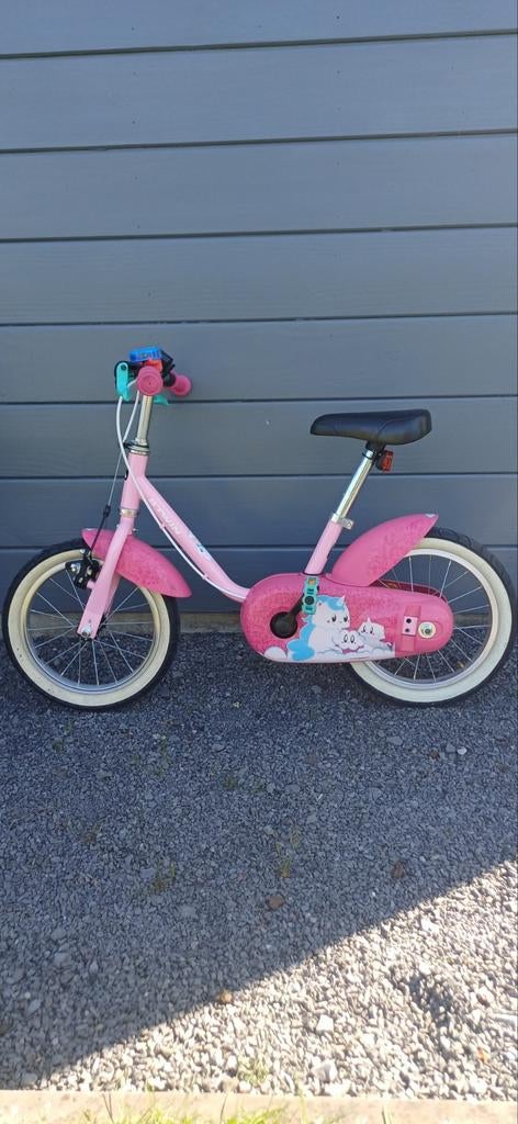Fiets 14 inch, Ophalen