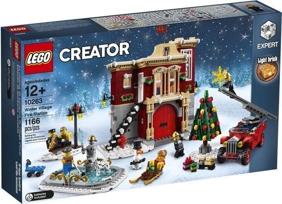 LEGO Winter Village 10263 Fire Station NIEUW = SEALED, Nieuw, Ophalen of Verzenden, Compleet, Lego