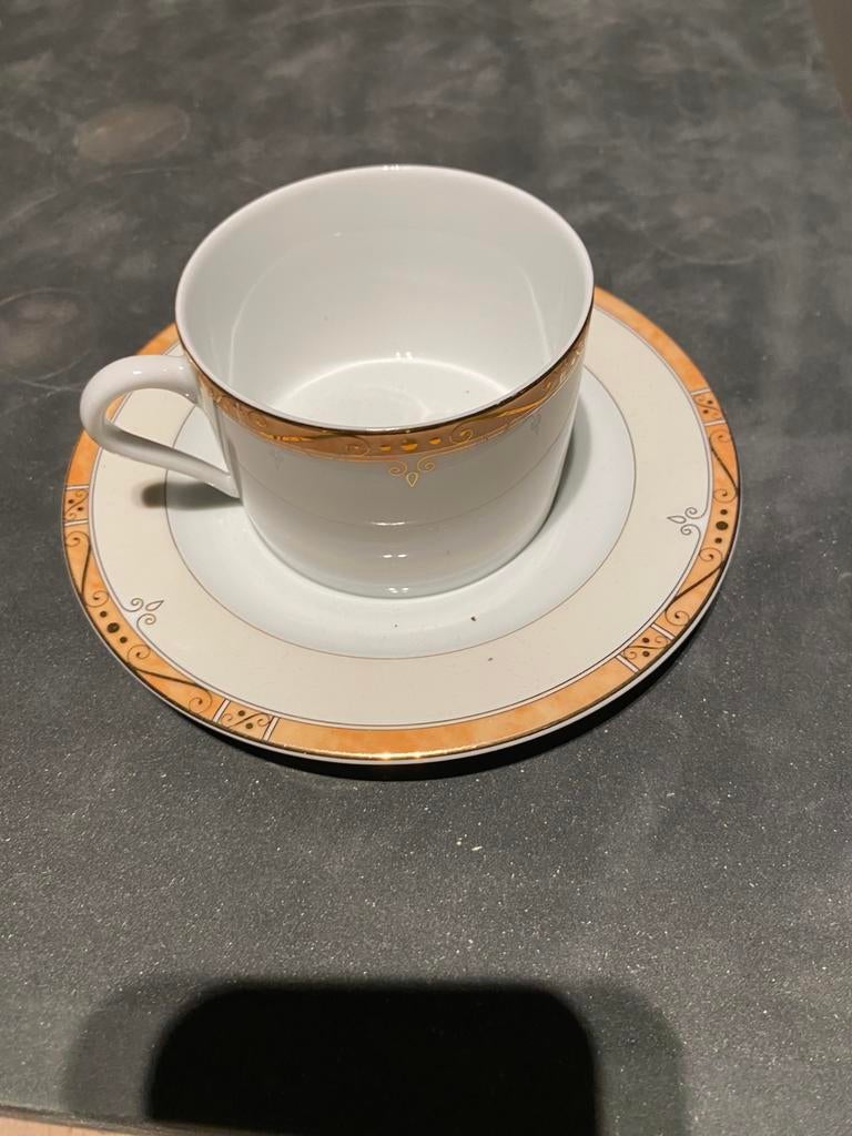 Servies, Enlèvement, Comme neuf, Porcelaine