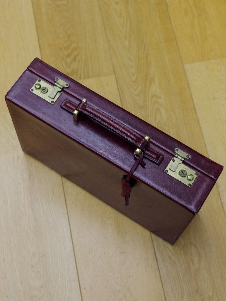 Delvaux Attaché-Case, Enlèvement ou Envoi, Utilisé, Cuir, Clé