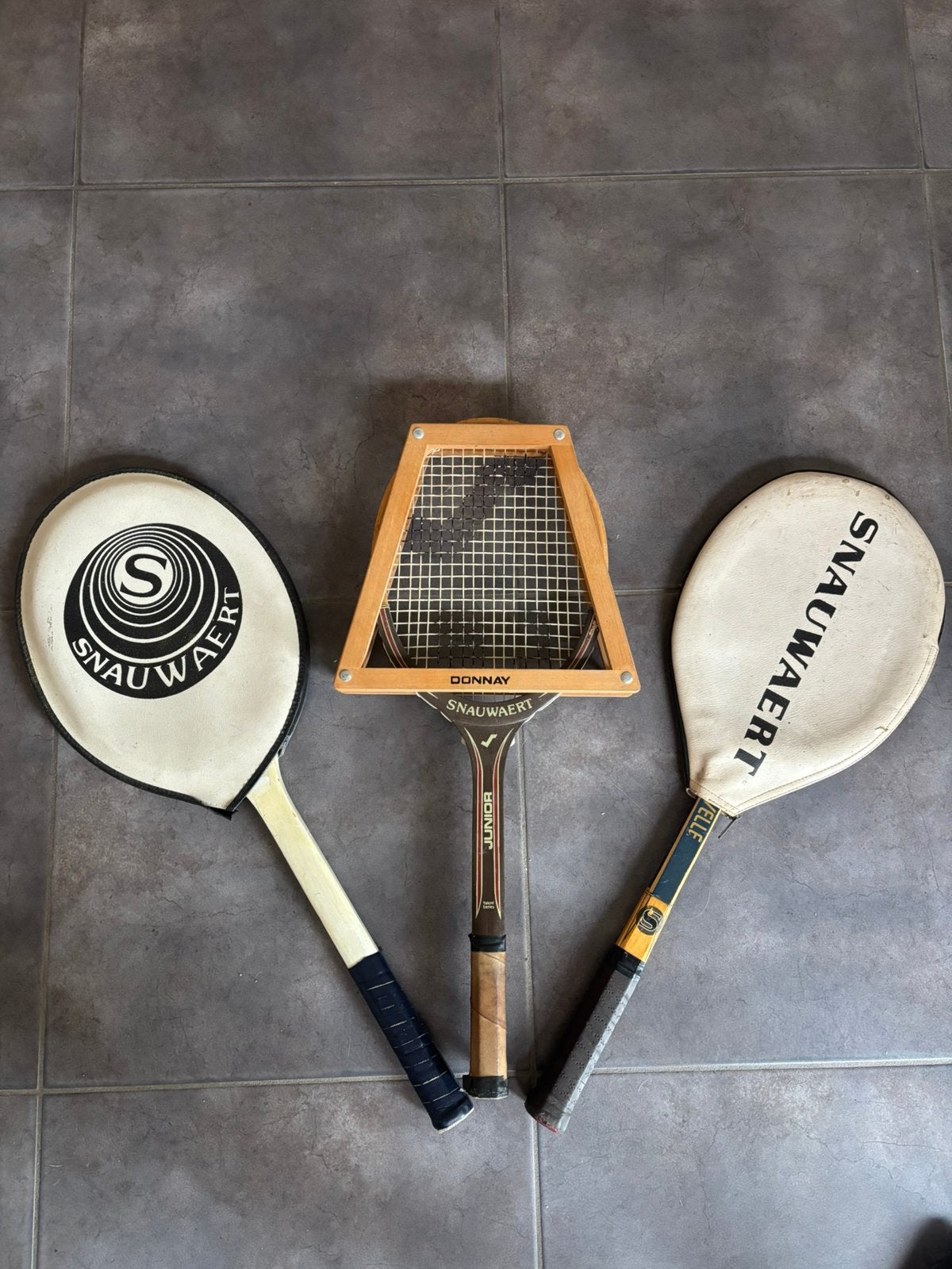 Tennis rackets ‘80s, Sport en Fitness, Tennis, Ophalen, Zo goed als nieuw