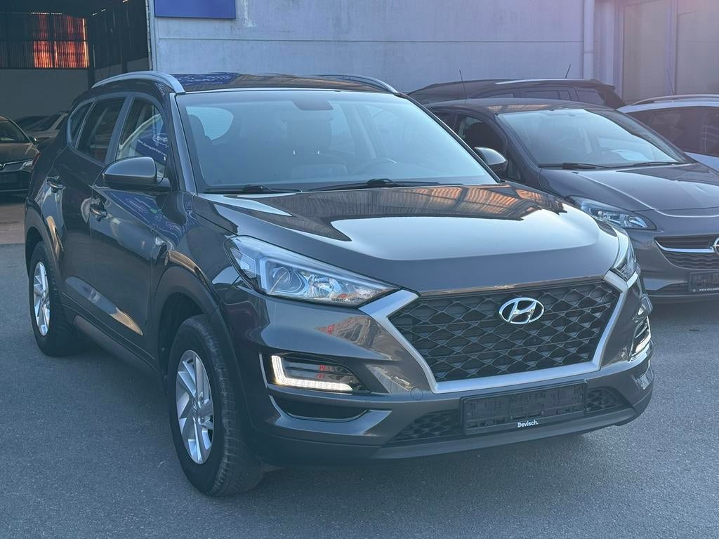 Hyundai Tucson 1.6i 2019 74.754 km 12 Maanden Garantie, Voorwielaandrijving, Stof, 4 cilinders, Bruin