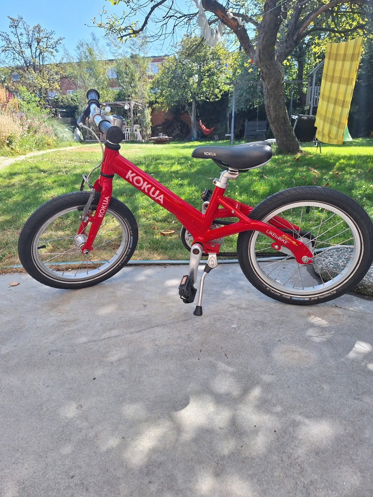 Rode kinderfiets van Kokua 16inch, Ophalen, Kokua