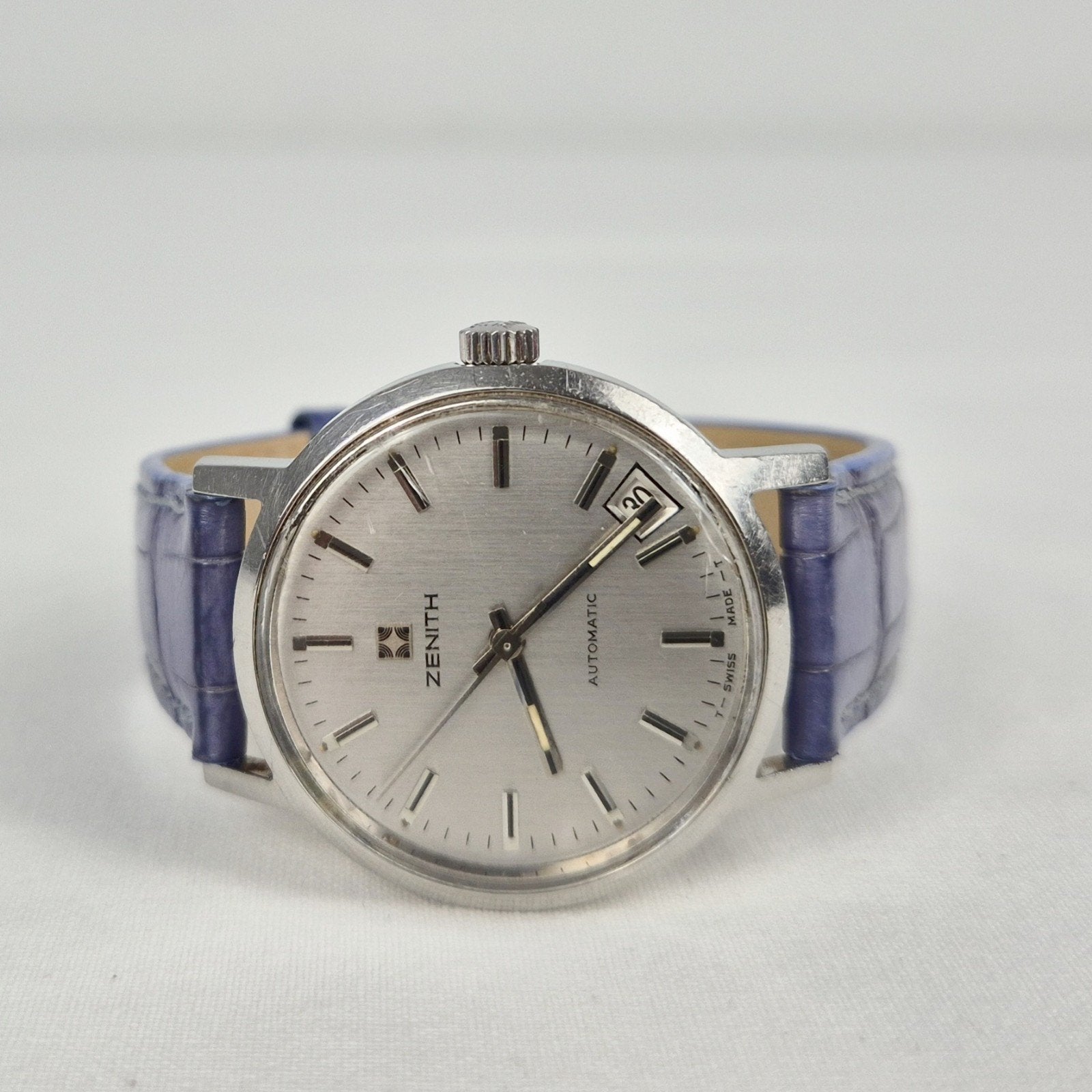 Horloge Zenith, Overige merken, Staal, Polshorloge, Ophalen of Verzenden