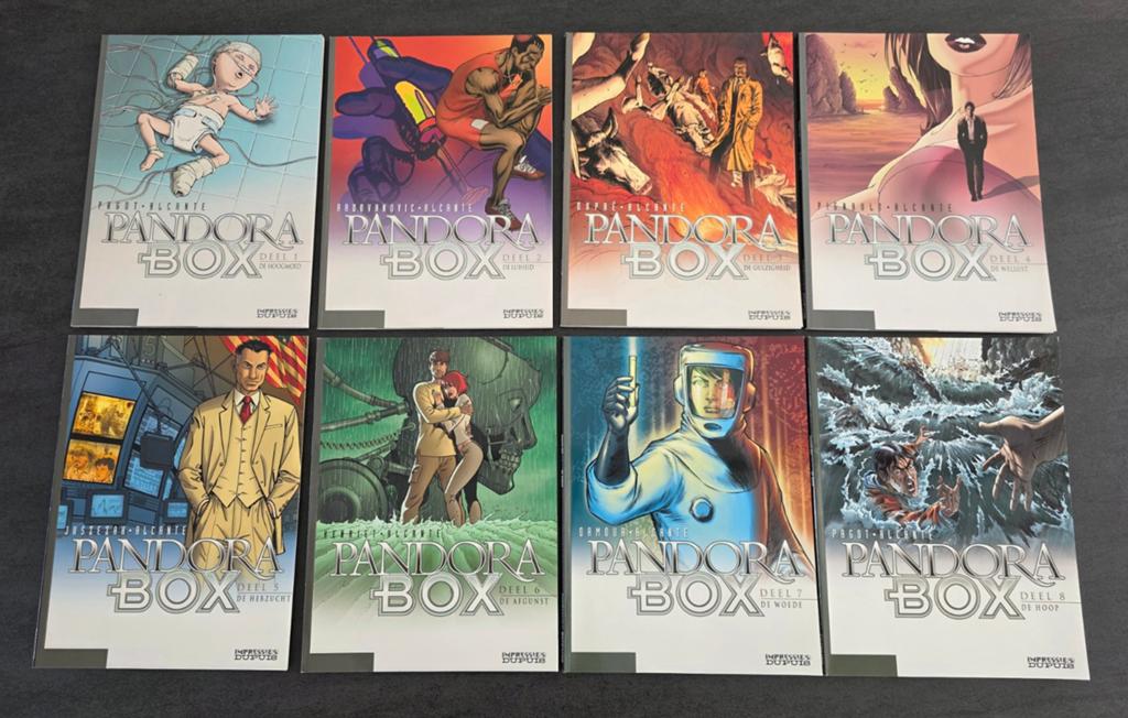 Strips: Pandora Box  :  Impressie(s) Dupuis, Ophalen of Verzenden, Zo goed als nieuw