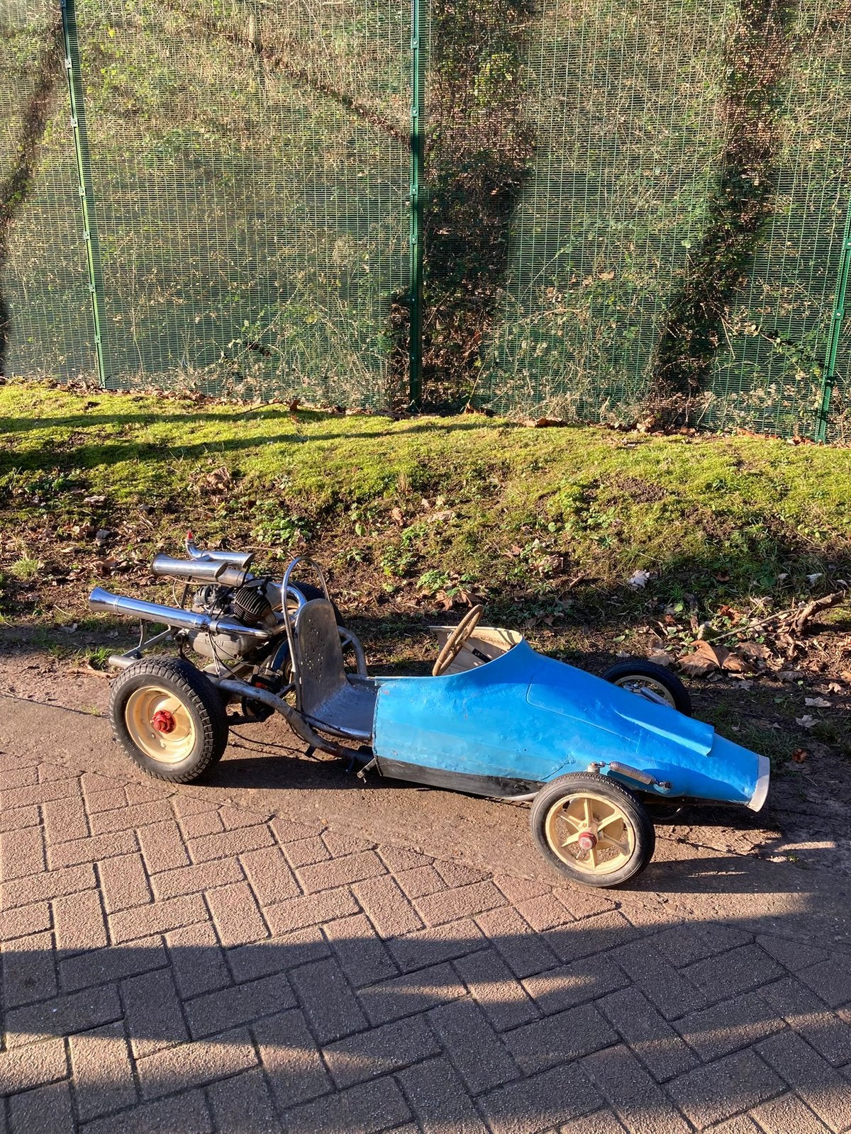 Vintage kart, Ophalen