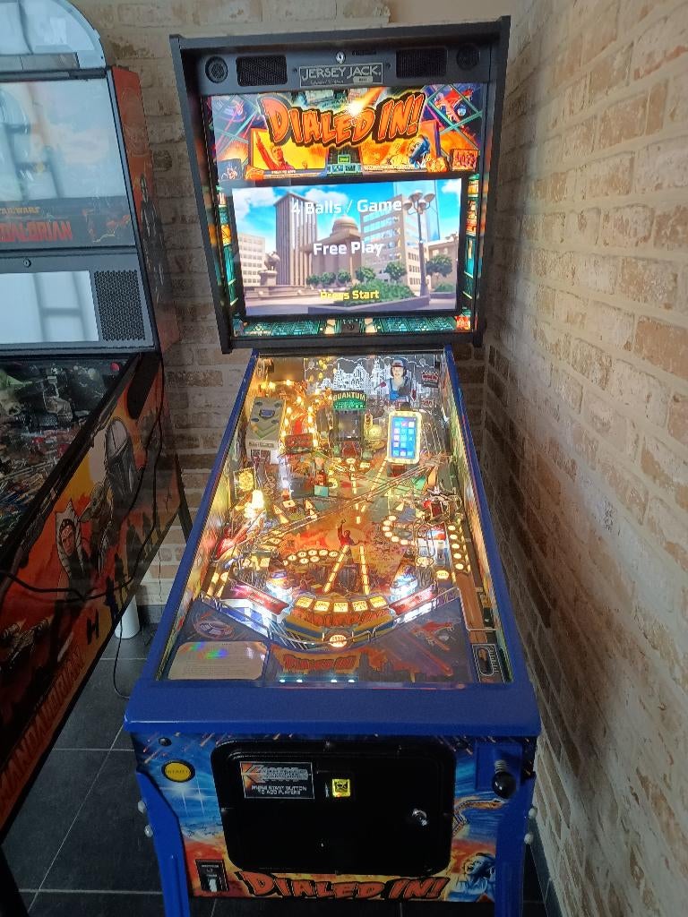 TE RUIL HUO JJP DIALED IN LE Flipper, Collections, Machines | Flipper (jeu), Comme neuf, Autres types, Autres marques, Enlèvement