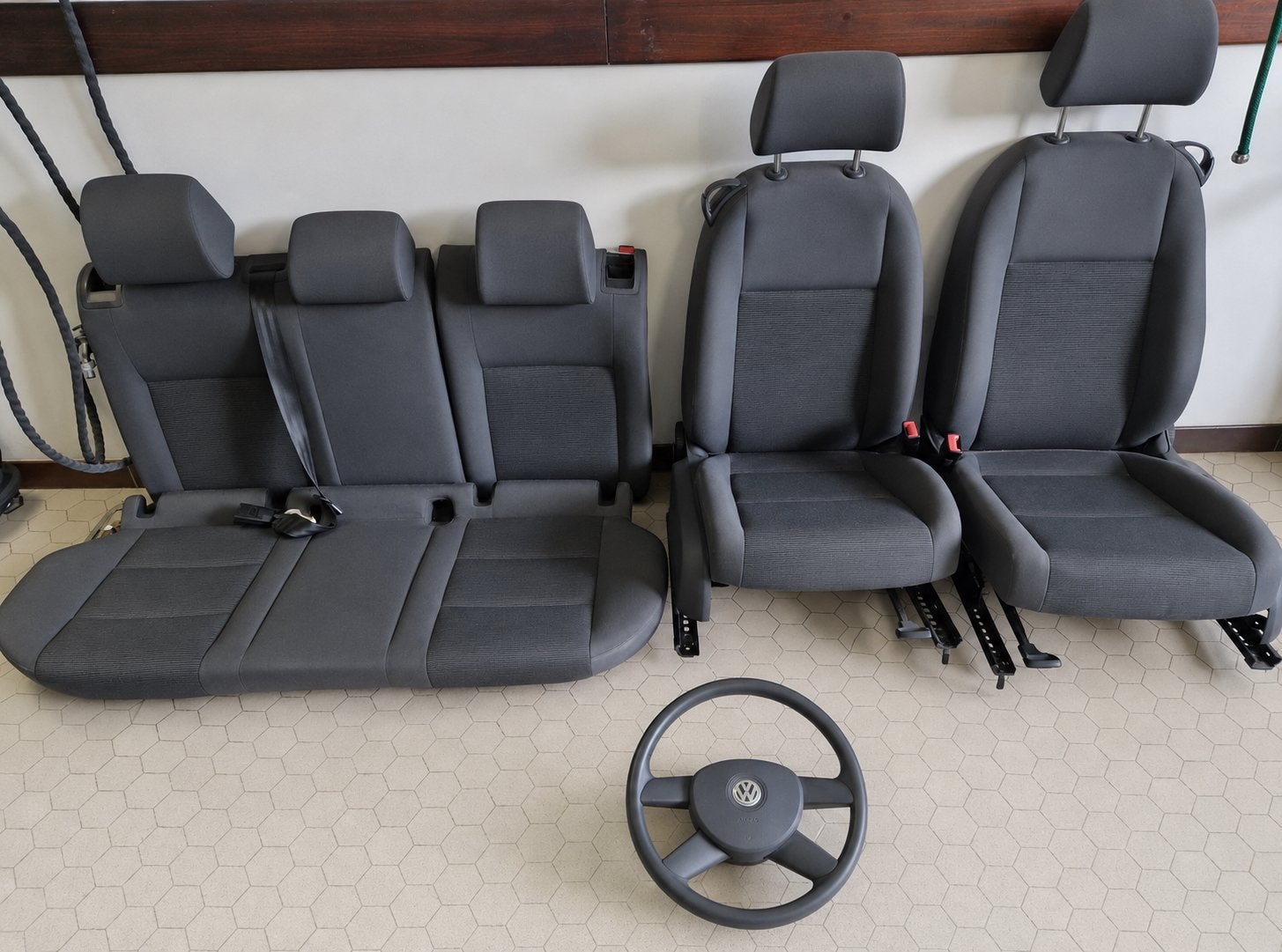Intérieur de la Volkswagen Golf 5 — Coupé — en 2006, Enlèvement, Volkswagen