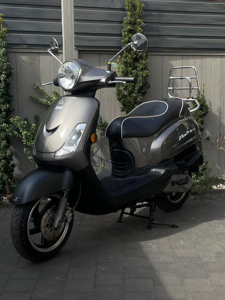 Sym Fiddle2 | A Klasse | 7.130km | Bj2015 | Start en Rijdt!, Fietsen en Brommers, Gebruikt, Sym, Klasse A (25 km/u), Ophalen of Verzenden