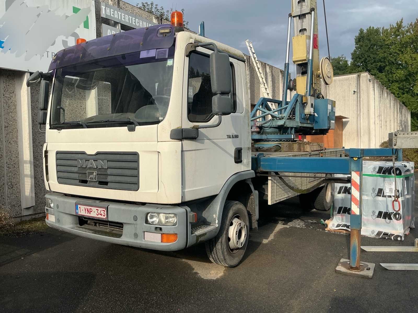 Camion MAN Crane 2007, Achat, Entreprise, MAN, Diesel