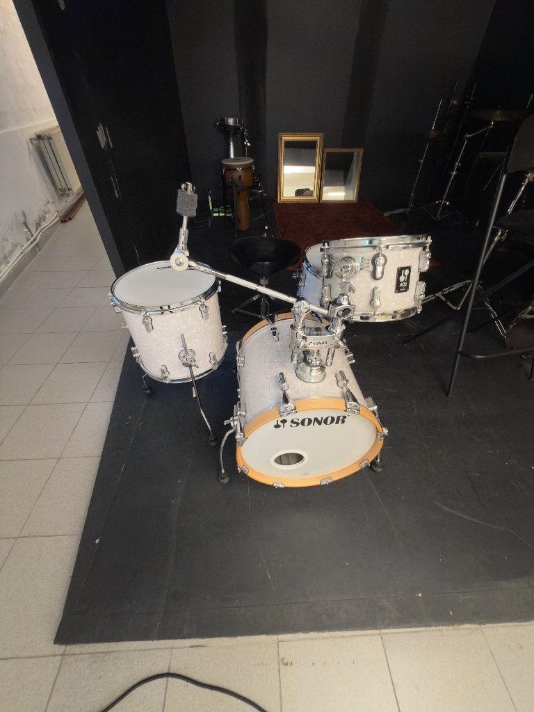 Sonor AQ2 Safari Set WHP (White Pearl) – Zo goed als nieuw!, Ophalen, Zo goed als nieuw, Overige merken
