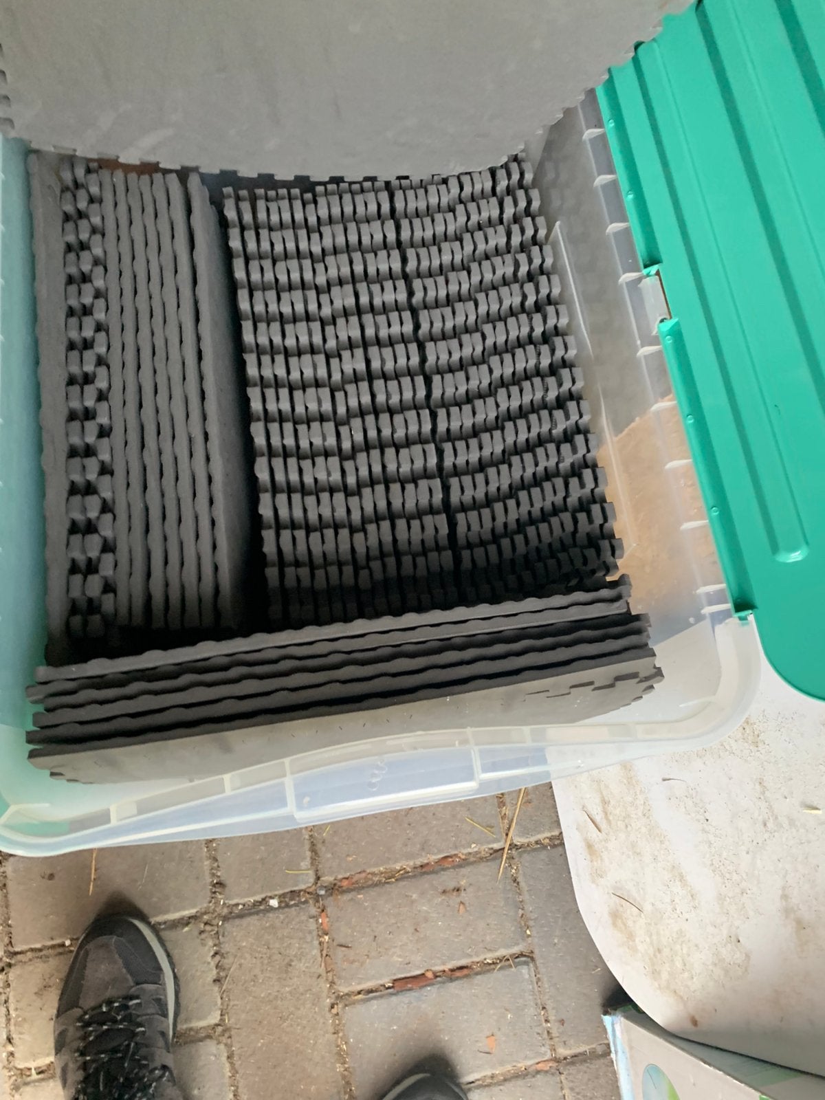 Ondervloer mattenset 48 stuks, Dieren en Toebehoren, Ophalen, Zo goed als nieuw