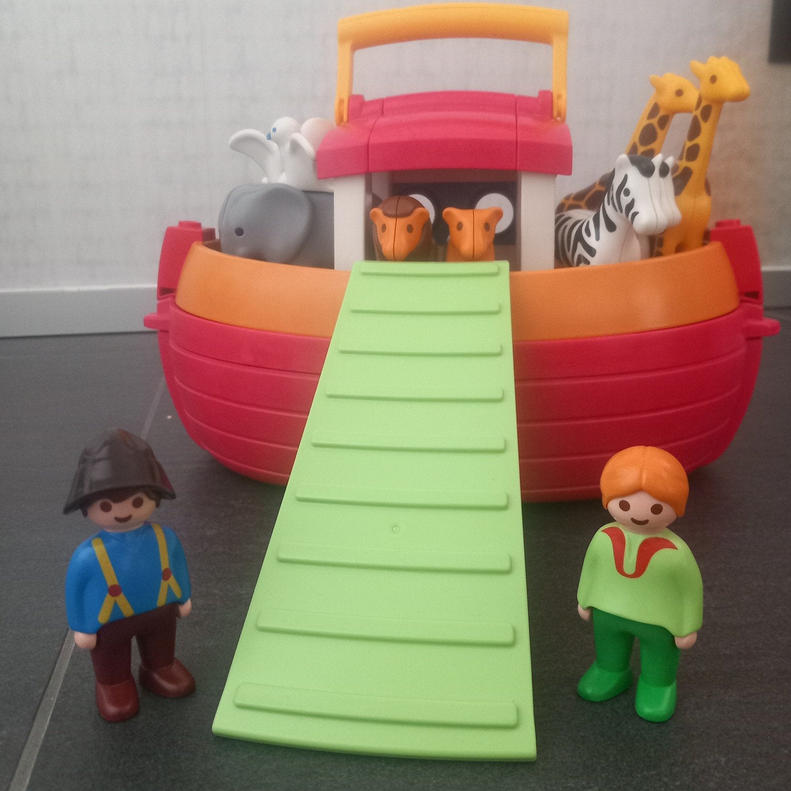 Playmobil 1.2.3 L'Arche de Noé, Enfants & Bébés, Enlèvement ou Envoi, 1.2.3, Bateau, Kit complet