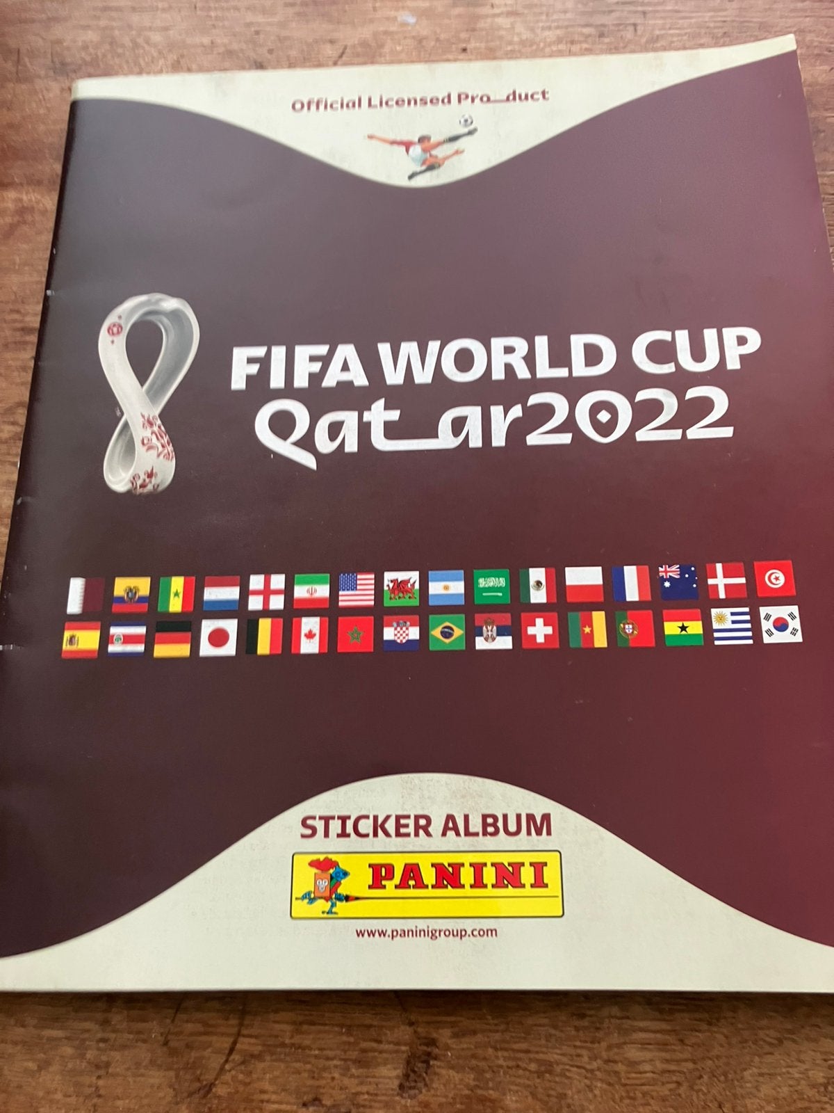 Gezocht panini wk 2022 blauwe versie 00 en KOR1, Verzenden, Zo goed als nieuw